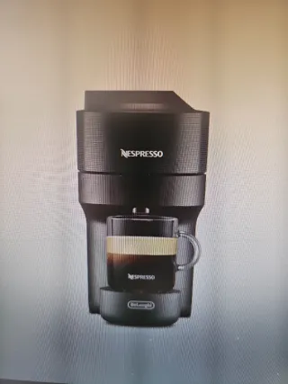 Cafetera Nespresso Vertuo Pop Negra