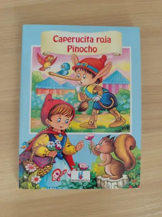 Libro Caperucita roja y Pinocho