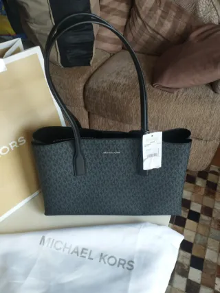 Bolso Michael Kors Negro/Gris
