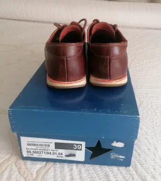 Zapatos Cetti piel marrones talla 39