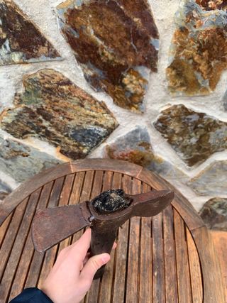 Hacha Azuela Antigua de Campo