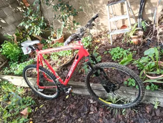 Bicicleta Merida MTB Roja