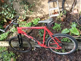 Bicicleta Merida MTB Roja