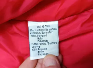 Giubbotto Piumino Vintage Sci Anni 90 Multicolor