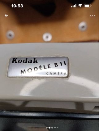 Cámara de fotos vintage