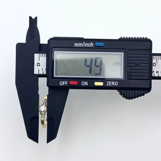 Anillo Oro 18K Solitario, 1.6gr, T-19