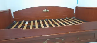 Cama nido de madera