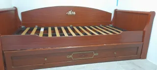 Cama nido de madera