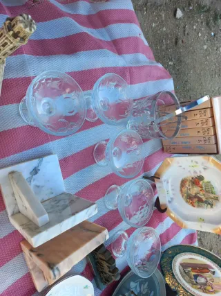 Lote de artículos de decoración y menaje