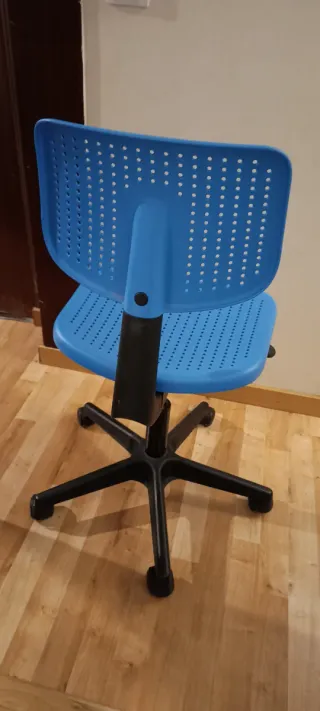 Silla de escritorio Ikea azul