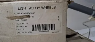 4 Llantas BMW Procast 16"