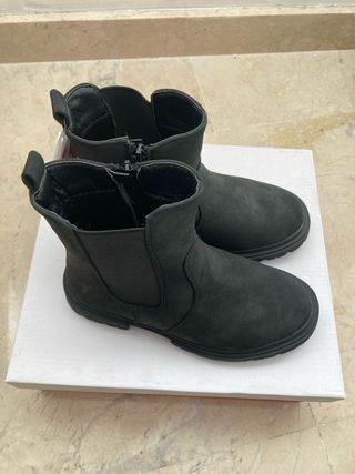 Botas niña pie estrecho talla 30-31