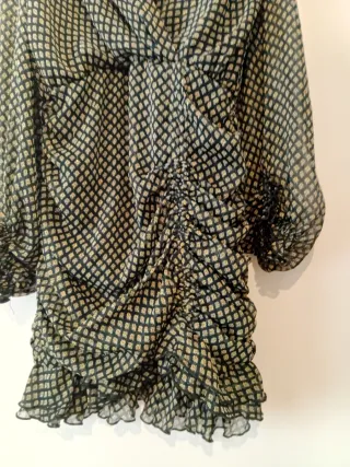 Vestido Zara Talla XS Estampado