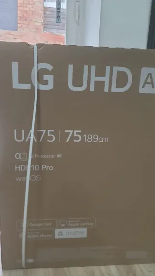 TV LG 75 UHD AI 4K HDR10 Pro