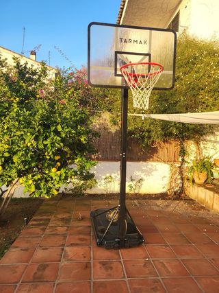 Canasta baloncesto Tarmak con tablero ajustable