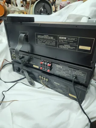 Radio, cassette Amplificador TEAC W-30, A-30, T-3