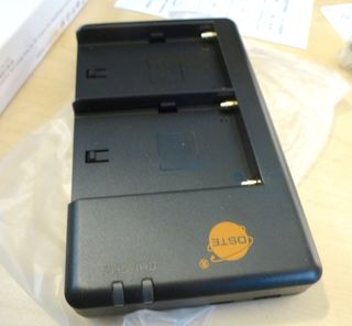 Cargador baterías cámara fotos SONY DSTE DUB01