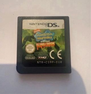 Nintendo DS Spongebob Globs of Doom