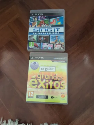 PS3 Singstar Grandes Éxitos y Disney Sing It