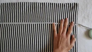 Bata rayas Talla XL, CON ETIQUETA