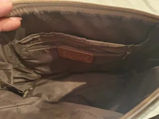 Bolso elegante Signare mano/colgar beige y marrón