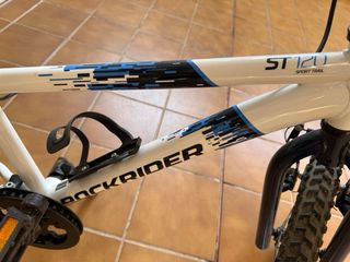 Bicicleta Rockrider ST120 niño blanca