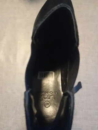 Botines negros mujer