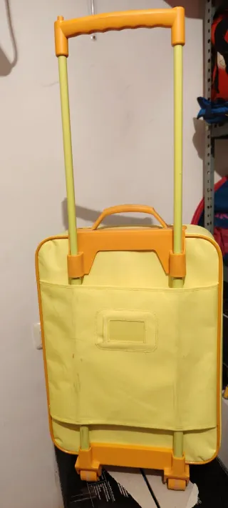 Maleta infantil Spongebob amarilla