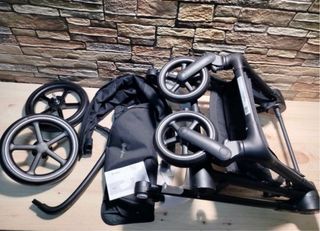 Lote Carro+Silla+Adaptadores Cybex para Yolanda