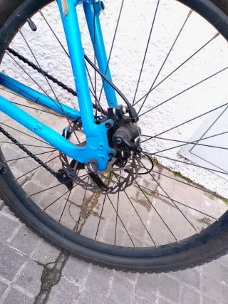 Bicicleta de Montaña Azul