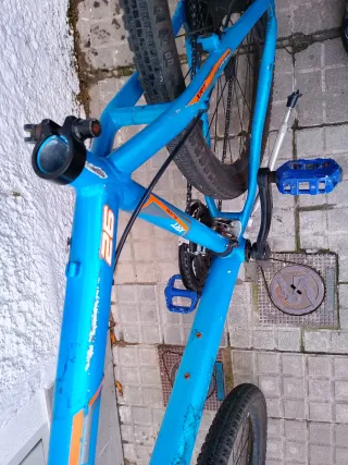 Bicicleta de Montaña Azul