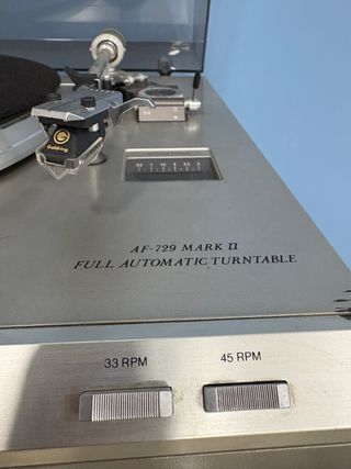 Equipo de música Philips vintage completo con mueb