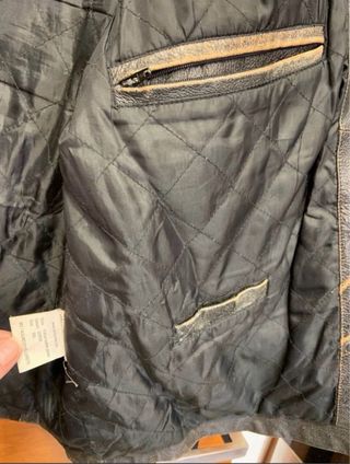 Chaqueta estilo cuero