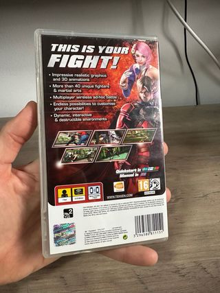 Tekken 6 PSP Pal UK Multilenguaje