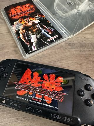 Tekken 6 PSP Pal UK Multilenguaje