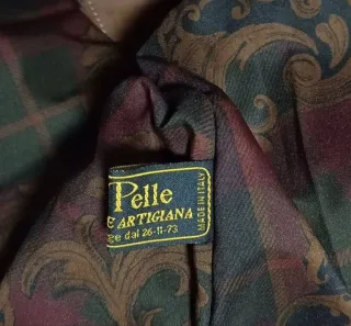 Vintage montone donna marrone