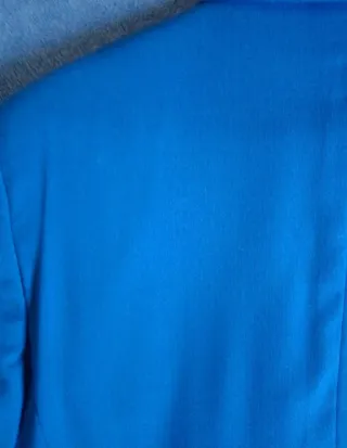 Traje de chaqueta azul hombre