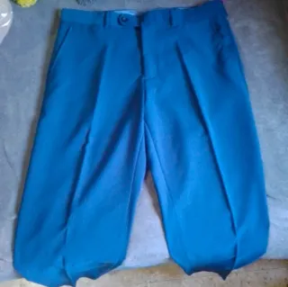 Traje de chaqueta azul hombre