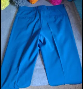 Traje de chaqueta azul hombre