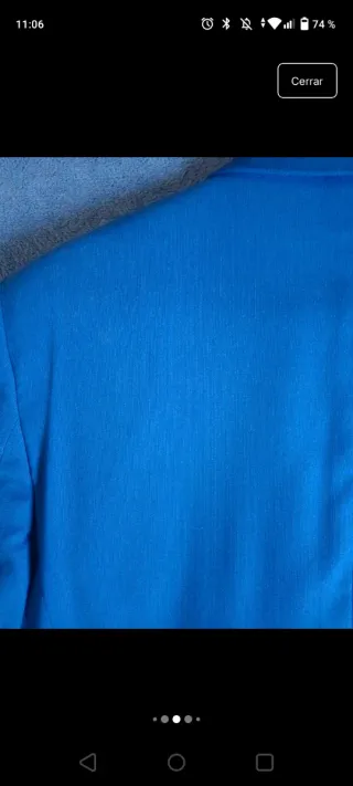 Traje de chaqueta azul hombre
