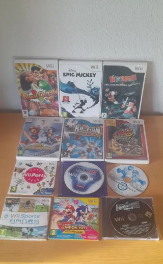Lote Consolas Wii+Tv+Juegos+ Accesorios