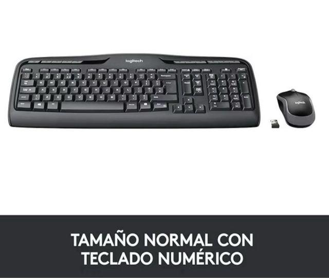 Logitech MK330 Teclado y Ratón Inalámbricos