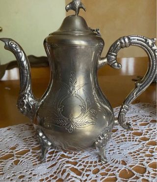 Set Teiere Argentate Vintage