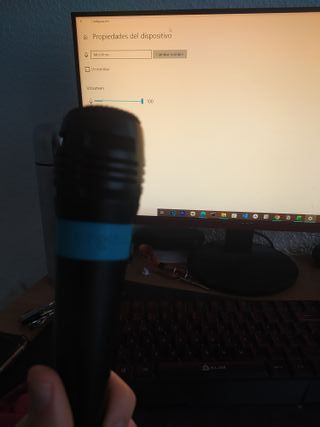 2 Micrófonos Singstar PS2 con Adaptador USB