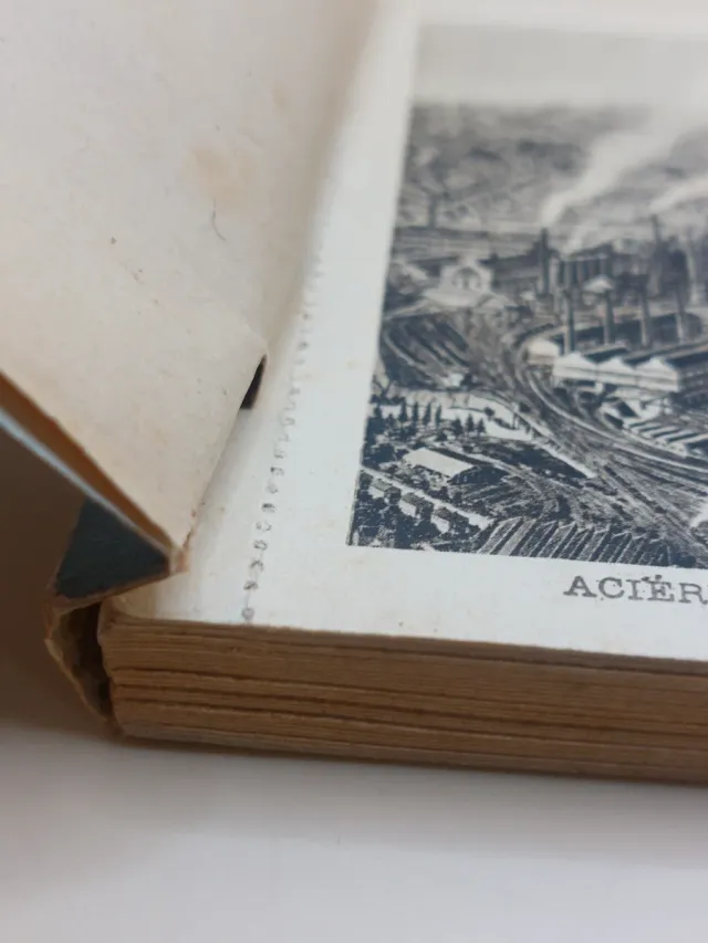Álbum Heliograbado Aciéries Longwy Mont-St-Martin