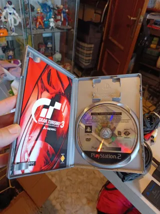 PS2 Slim Negra + Accesorios + GT3