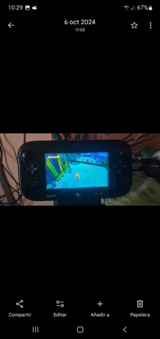 Nintendo Wii U Negra + Accesorios