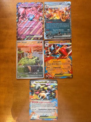 lotto mega carte Pokémon
