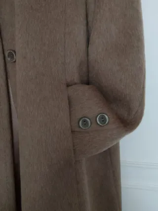 Abrigo largo marrón