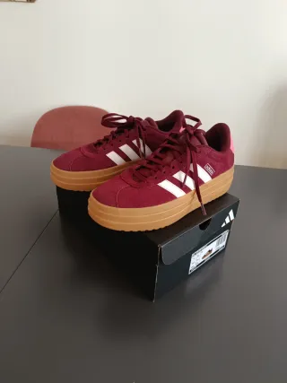 Zapatillas Adidas VL COURT BOLD Burdeos